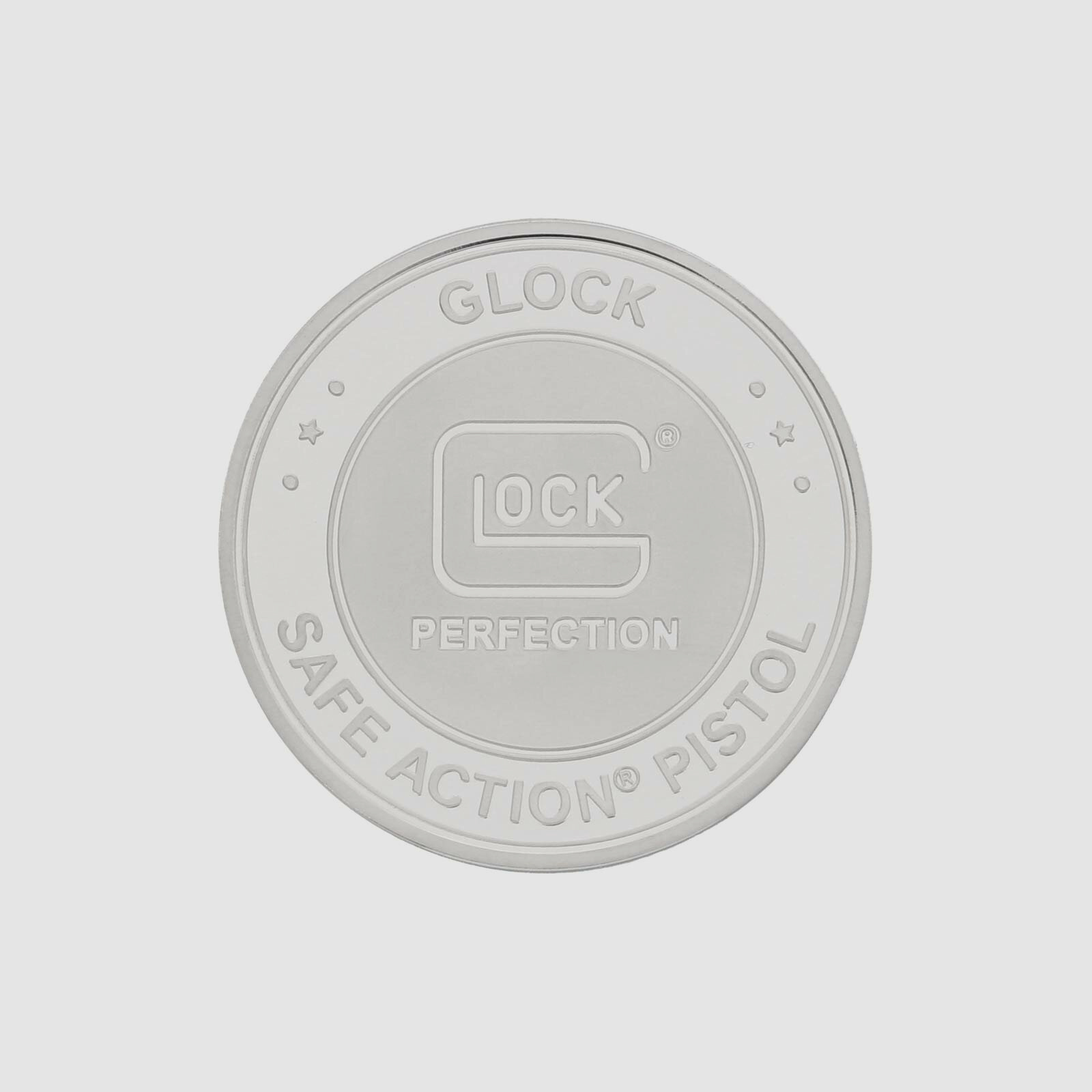Glock 40th Anniversary P80 Medaille