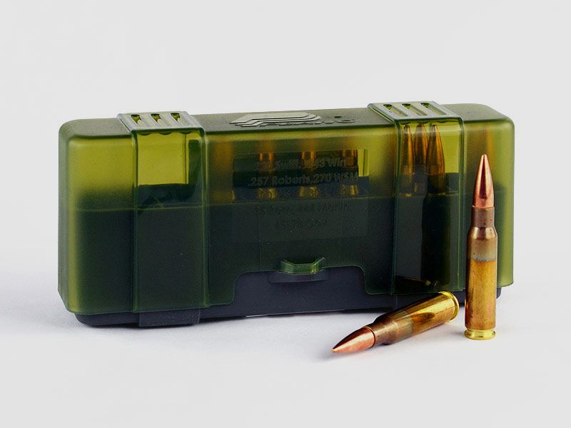 PLANO 20er Patronen-BOX .308 Win. / .243 Win. / .45-70 Gov. / .300 WSM / und ähnliche