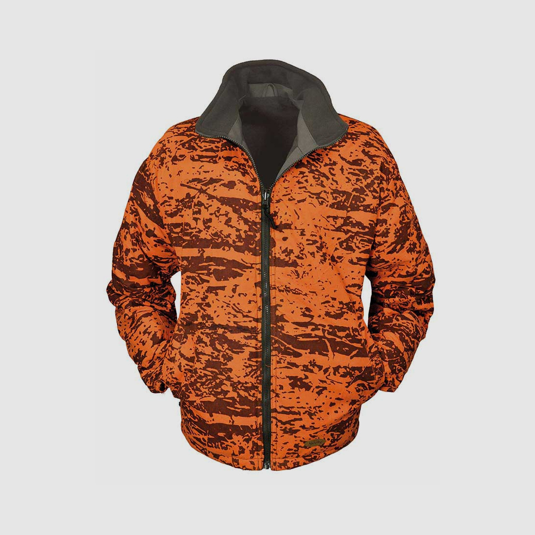 Hubertus Warn-Wendefleece Jacke