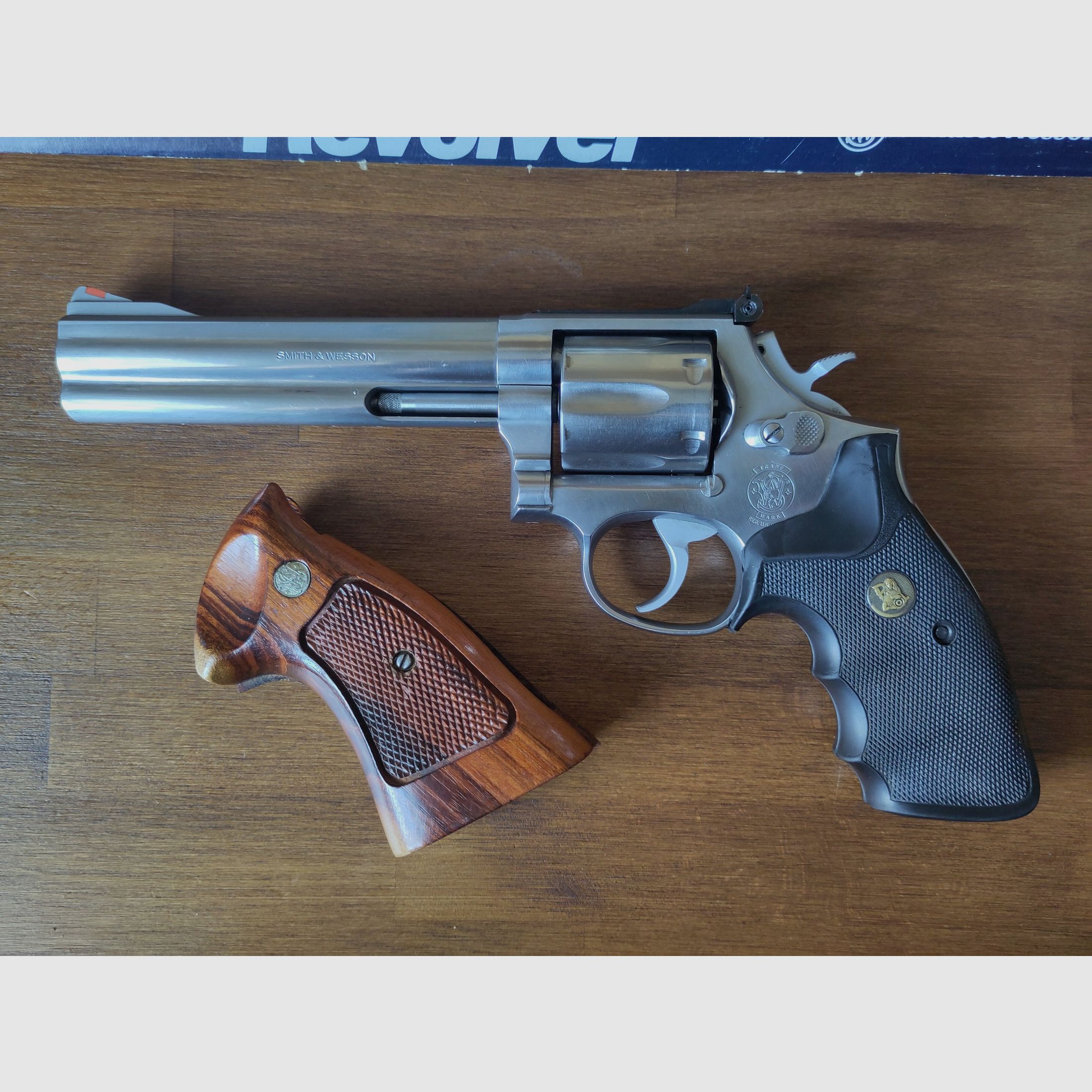 Smith and Wesson Revolver 686-6 .357 Magnum, afbeelding 2 van 5