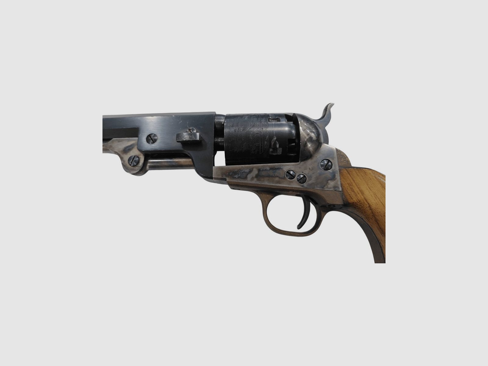 Uberti Revolver Schwarzpulver 1851 NAVY Messing Kal. 36 Lauf 7,5" brüniert inklusive Zubehör, Bild 6 von 9