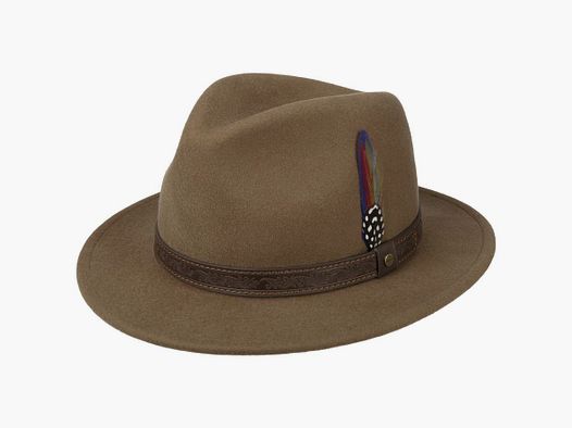 Rivello Travaller chapeau en laine marron
