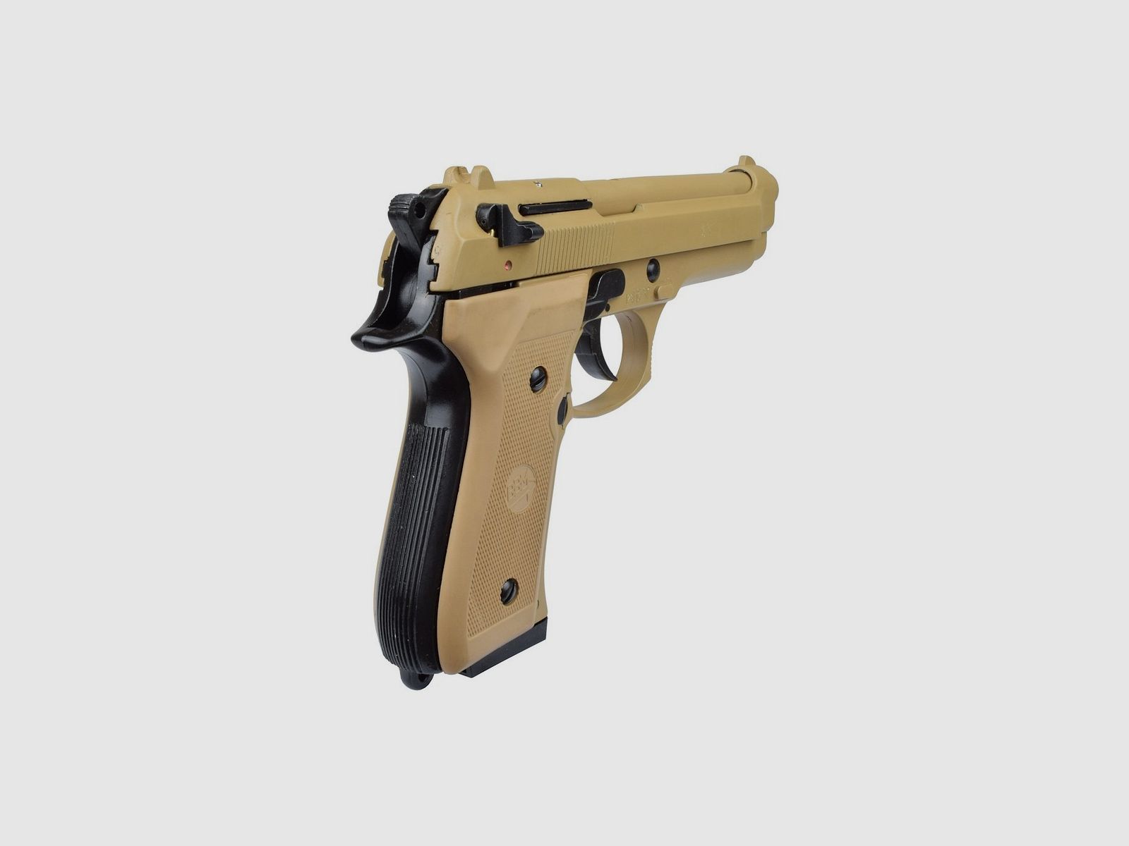 Bruni 92 Signalpistole Kaliber 9 mm desert tan, Bild 4 von 4