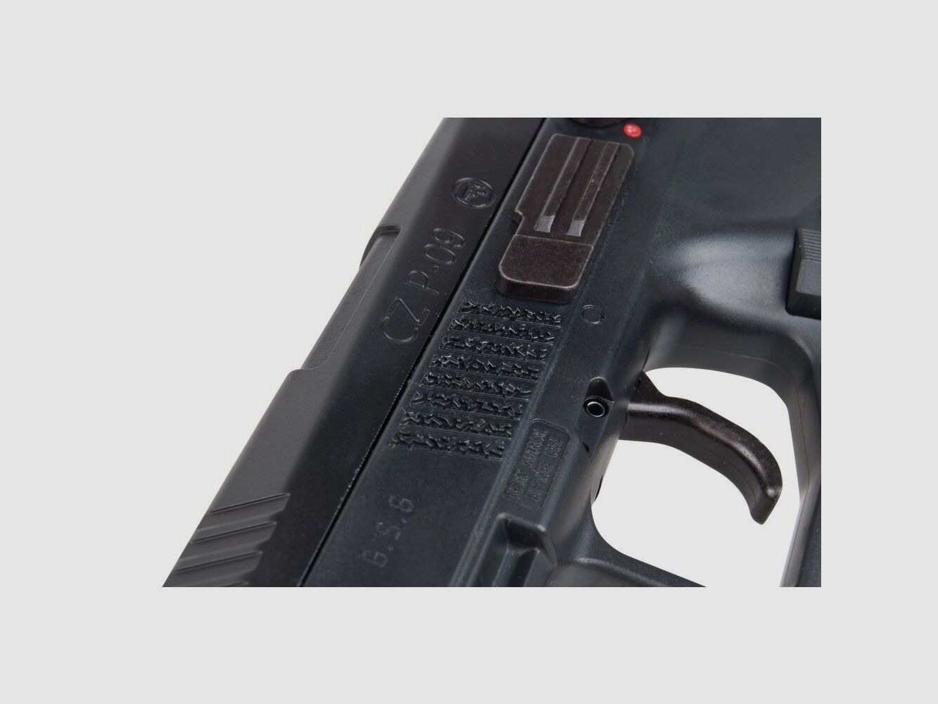 CZ 75 P-09 Duty Schwarz 4,5mm Druckluft Co2 BlowBack, Bild 4 von 8