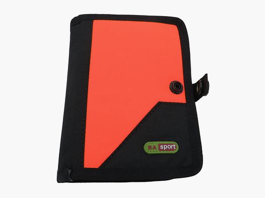 Große Jagdschein-Hülle aus Cordura 16x11,5 cm Orange