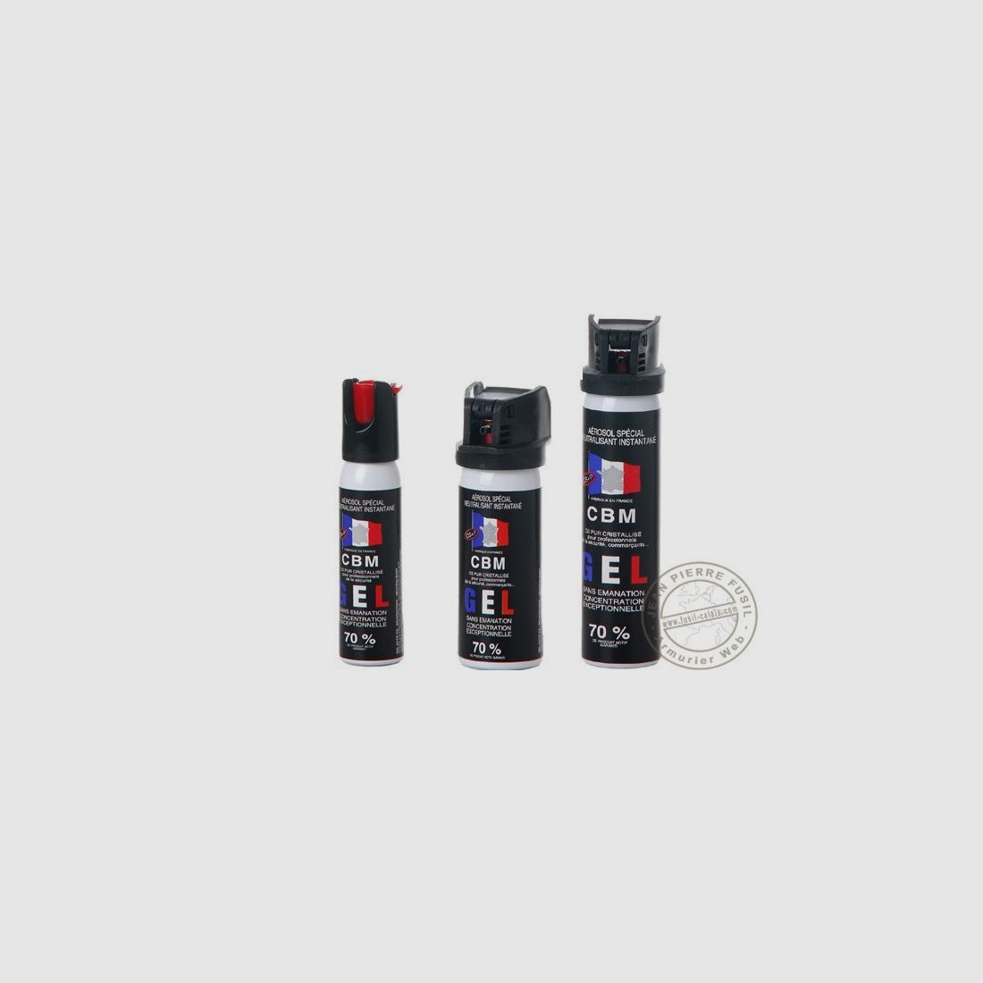 3er Set CS-Gel-Abwehrsprays - AKTION, Bild 2 von 2