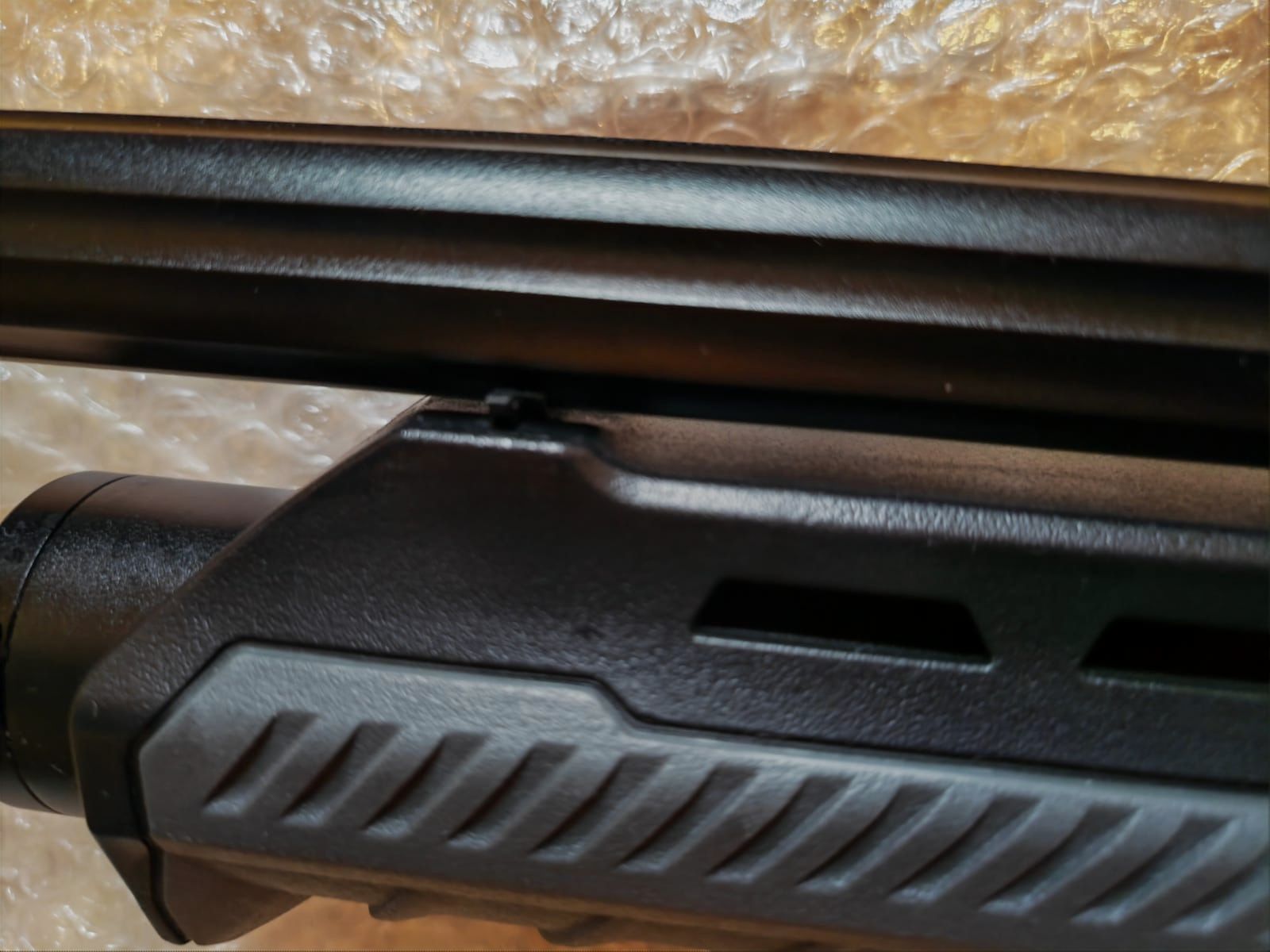GoGun AEA Megalodon F-Serie 7,5 Joule | Kaliber .50 Luft / PCP karabin | z JADS podwójnym zbiornikiem | 2x 12 nabojowe magazynki aluminiowe | + wkładki stabilizujące do chwytu | z akcesoriami i fakturą