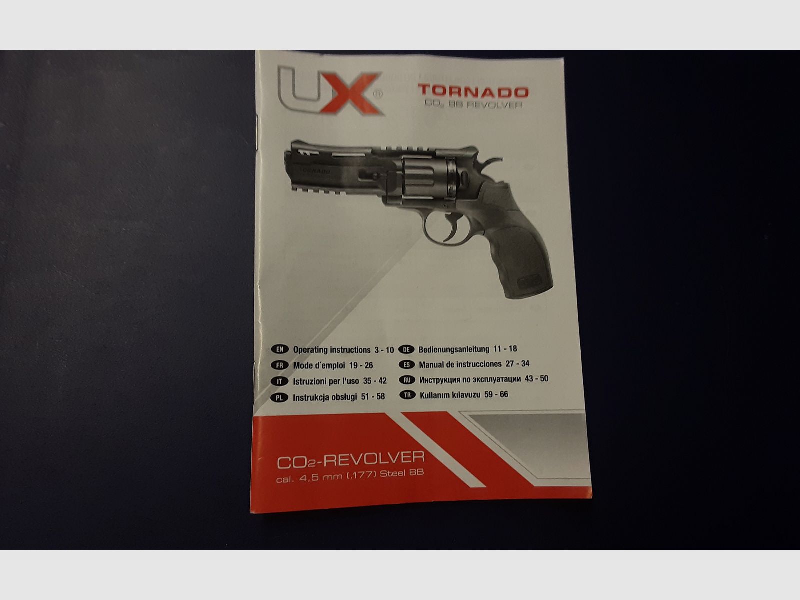 UX Tornato CO2 BB Revolver