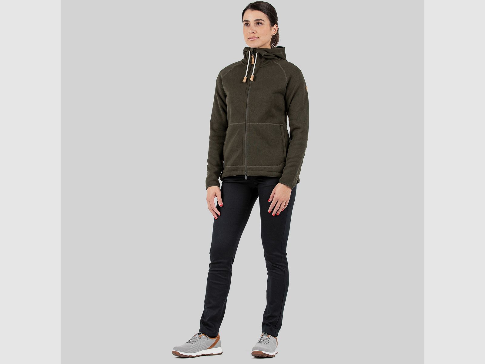 Fjällräven Övik sweat à capuche en polaire, image 5 sur 7