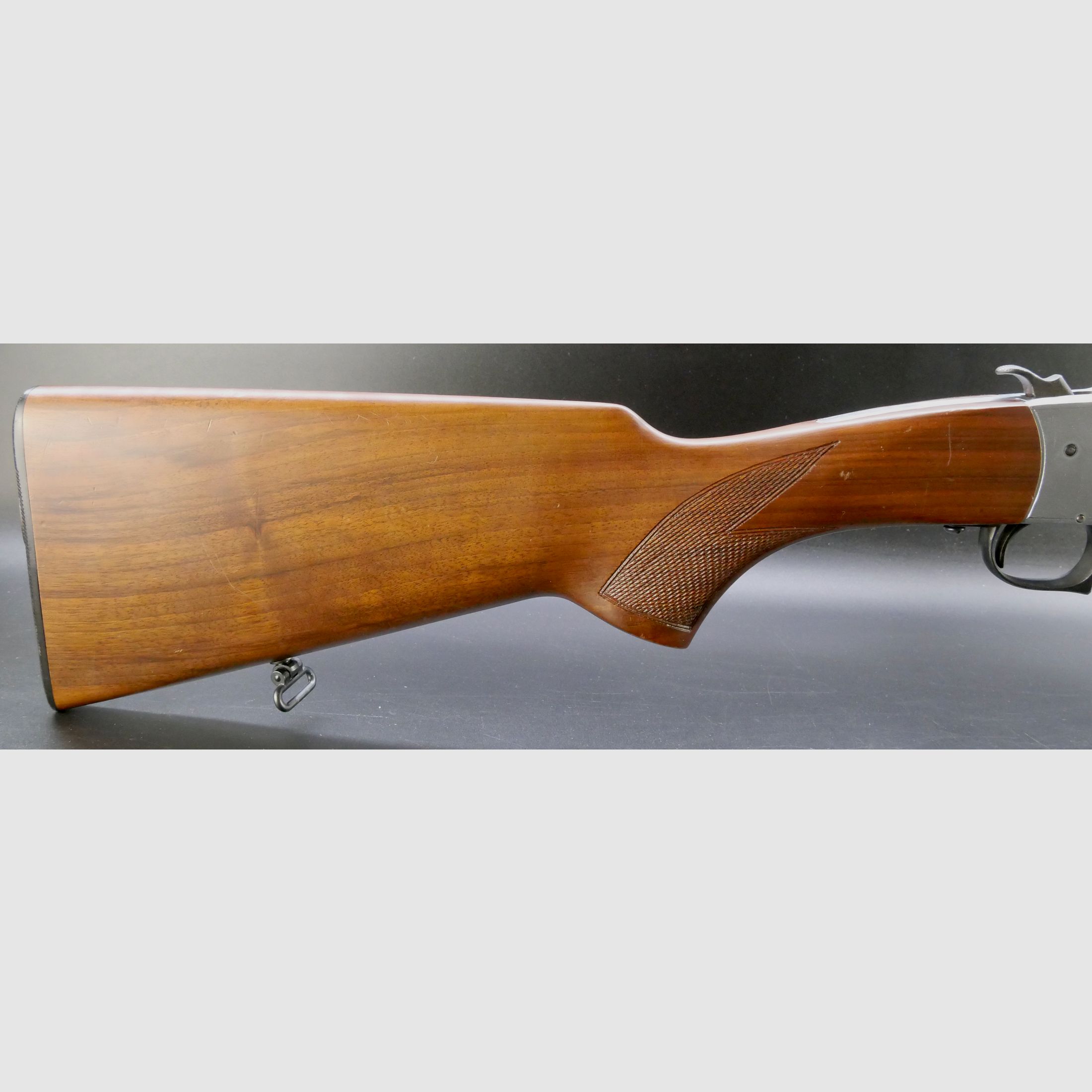 Luger Kipplaufflinte 12/70 Handspanner