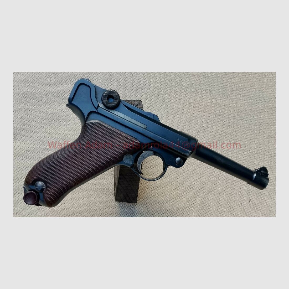 DWM Berlin P.08 Luger 1913 ohne Schiene