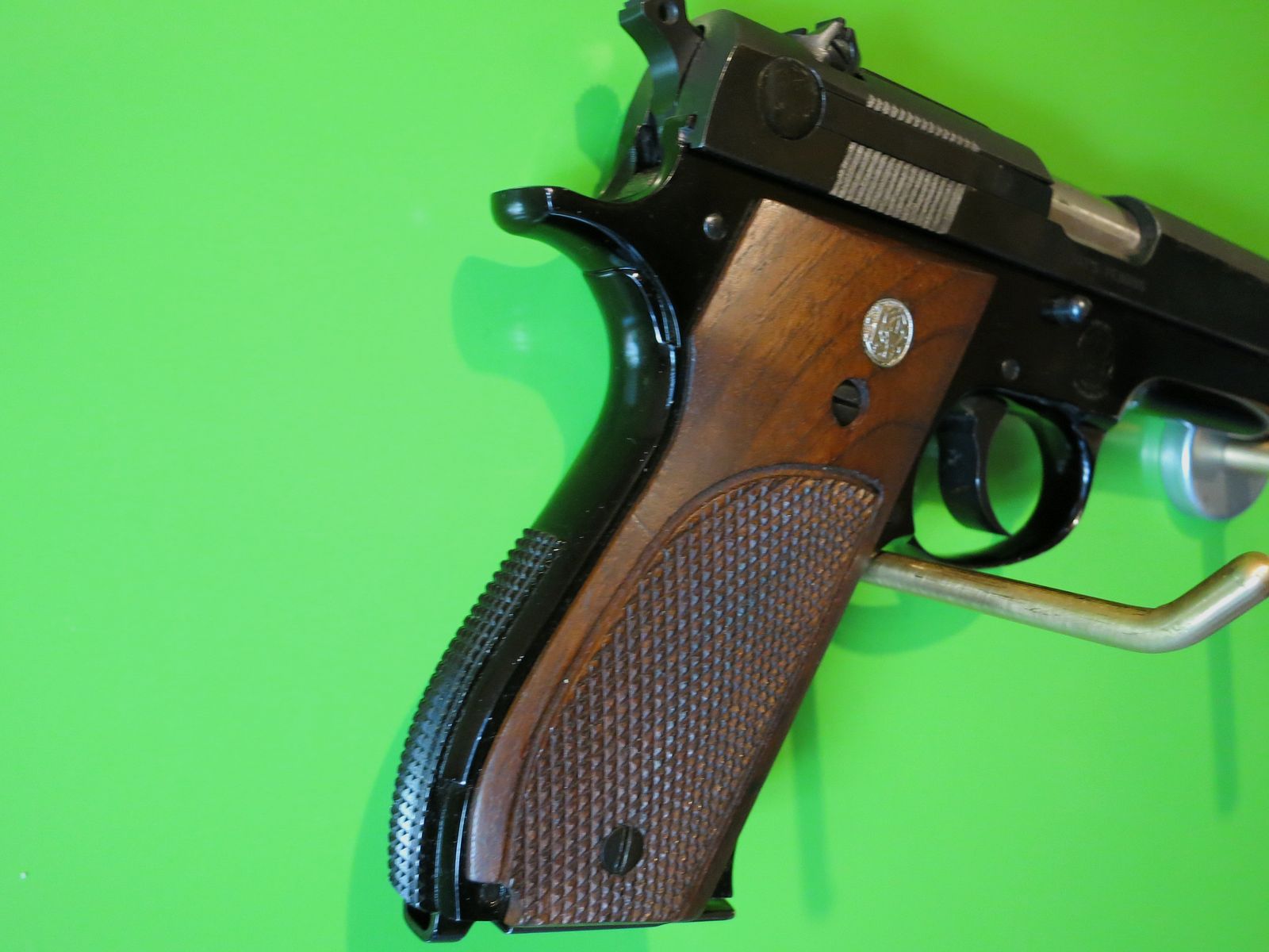Smith & Wesson Model 39, 9 mm Para -CTG-, 1911er, Sportpistole       #56-