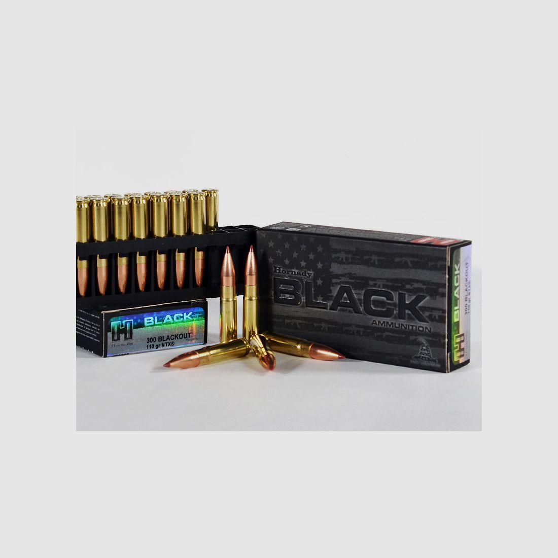Hornady NTX BLACK .300 Blackout 110 grs 1 Packung (20 Schuss á 1,995 €*)