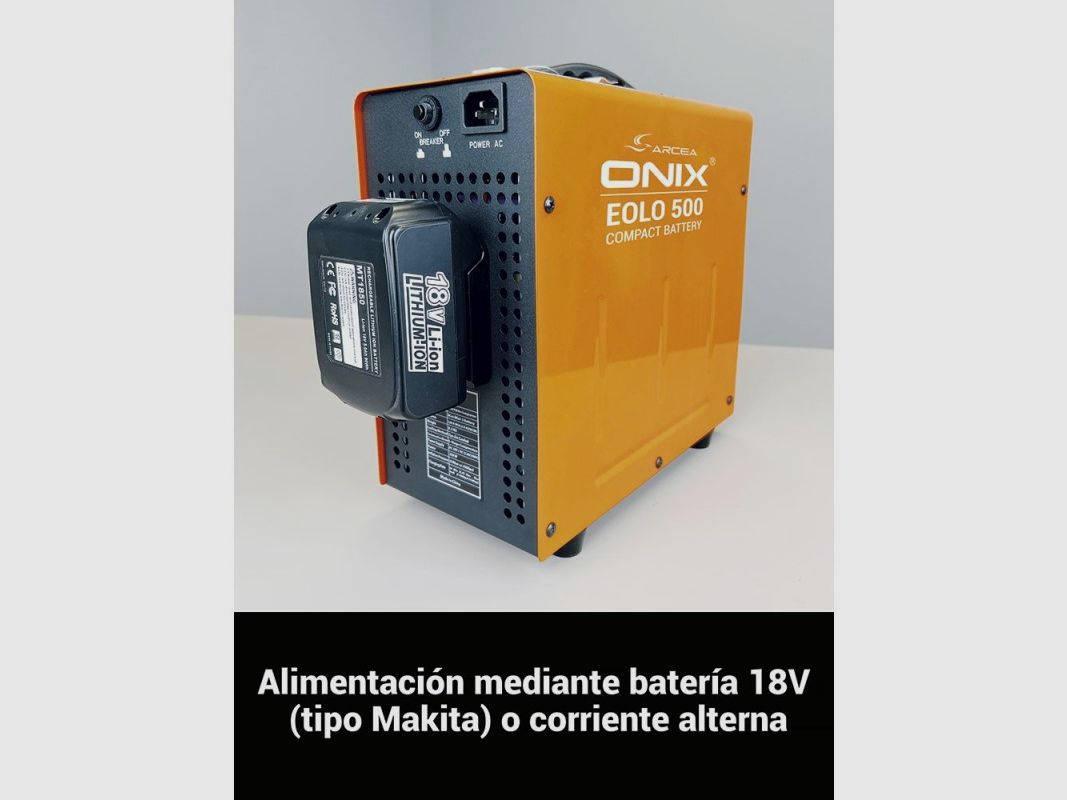 Compresseur ONIX Eolo 500 COMPACT BATTERY, image 2 sur 4
