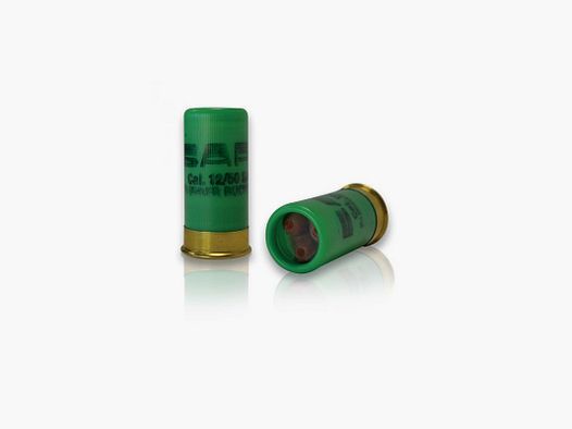 Patrone Mini Gummigeschoss Cogne Chevrotine 12-50 X10