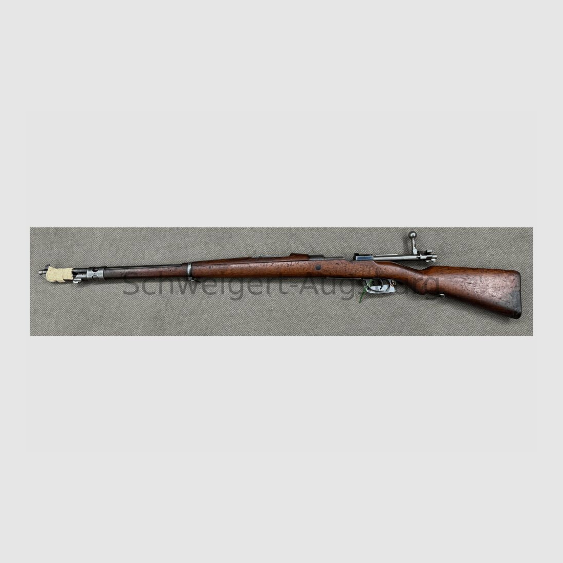 DWM Argentino 1909 Salutgewehr mit BKA Stempelung Salut