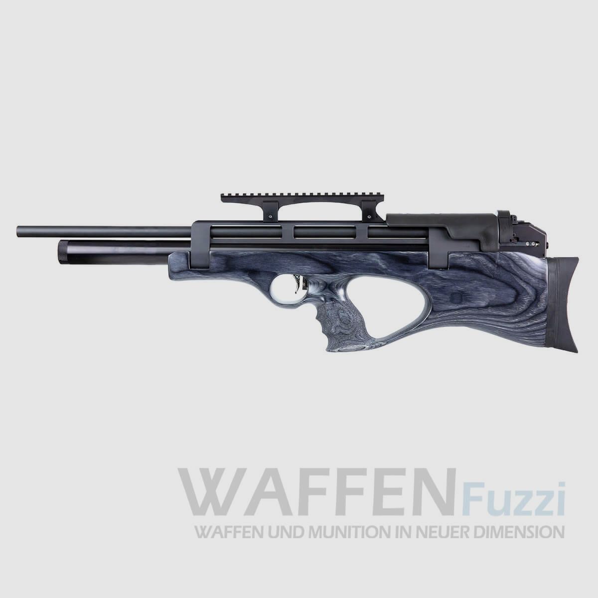 Steyr Pro X carabine à air précomprimé PCP, crosse en lamellé-collé gris, 4,5 mm, avec QF, image 2 sur 6
