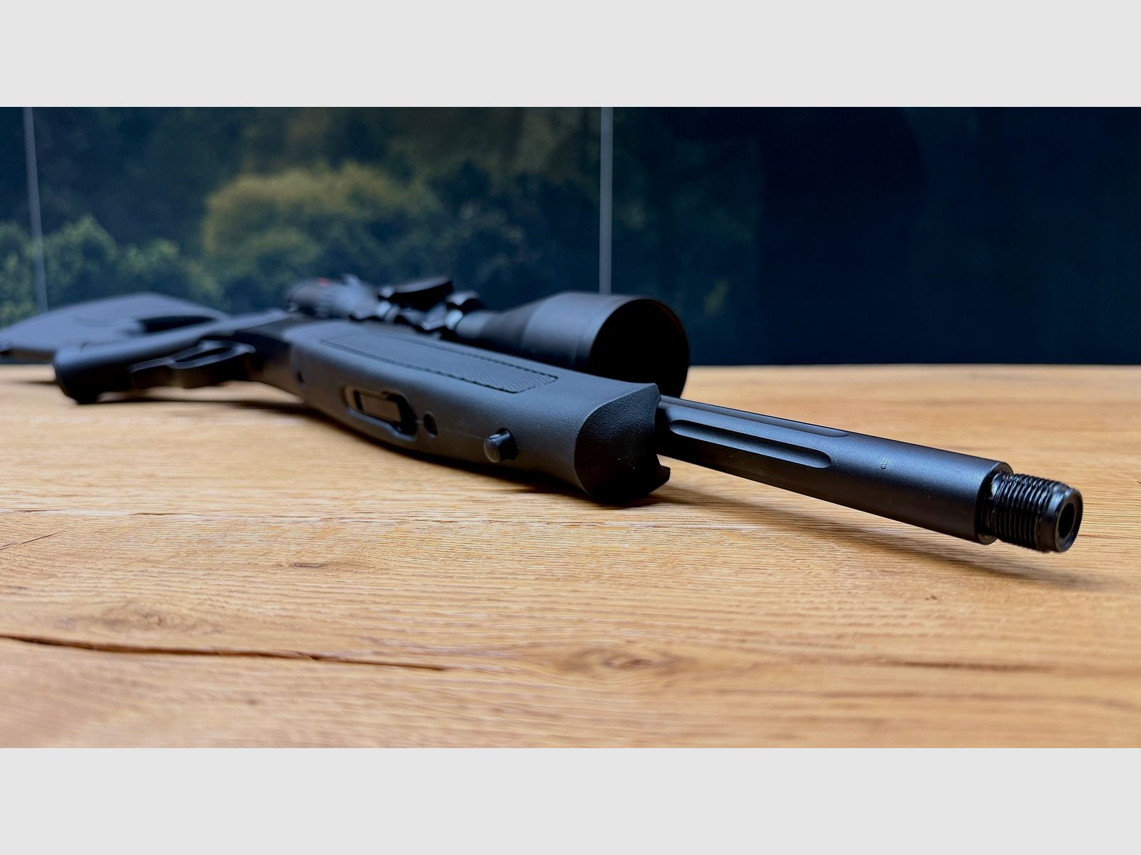CVA Scout Karpersysteem Compleetset / LL 42cm / 5/8x24 / incl. Minox RS4 2,5-10x50 & A-Tec H3, afbeelding 6 van 9