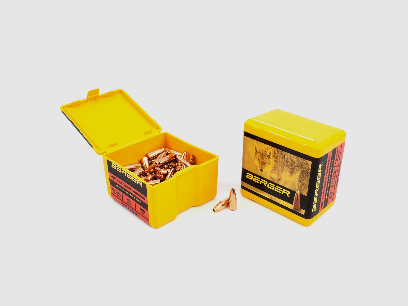 Berger Bullet .22 FB Varmint 40GR 100 pieces