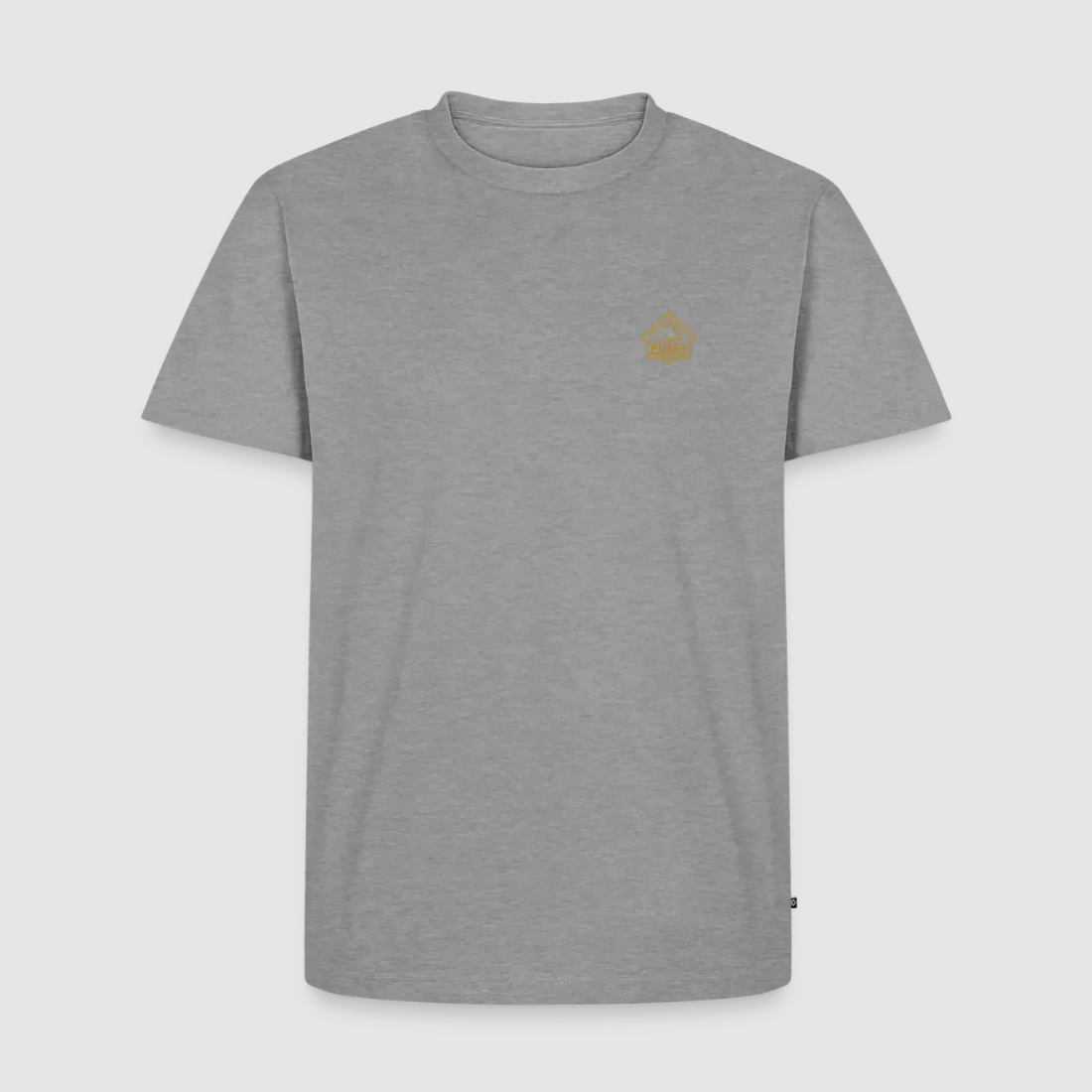 PUMA Herren Premium T-Shirt „Sharp Staff White Hunter"