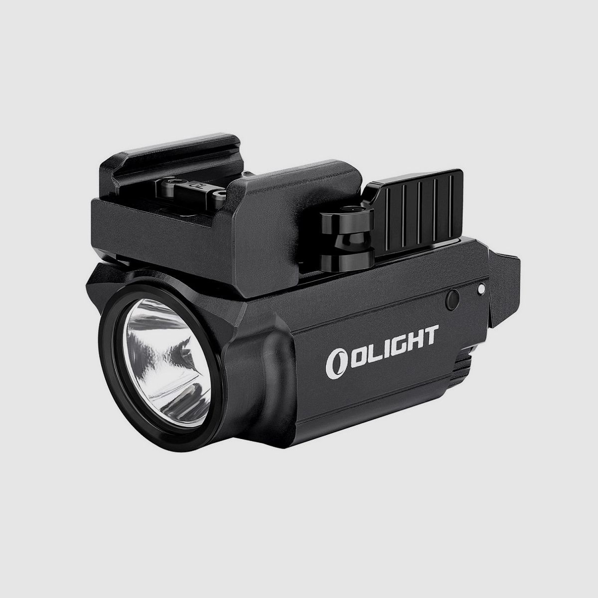 Olight – Linterna para pistola con mira láser roja Baldr Mini Black RL – 600 lúmenes – Negra, imagen 1 de 5