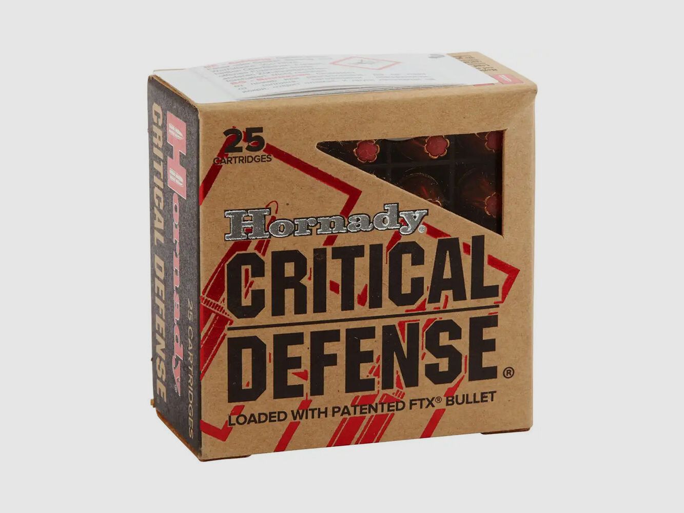 Hornady Critical Def. FTX 115grs 25St 9mmLuger