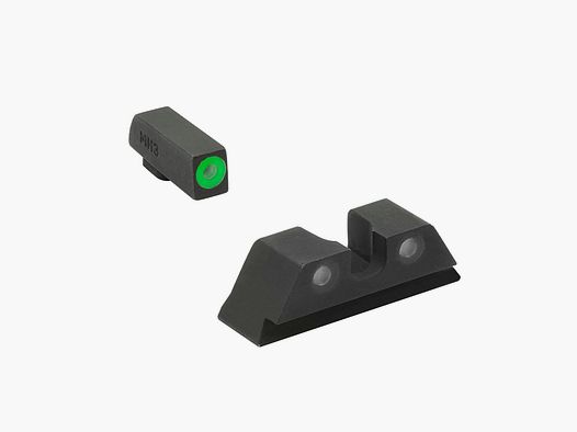 MEPROLIGHT MEPRO HYPER-BRIGHT™ CO-WITNESS GLOCK STANDARD FRAME-GRÜNER RING