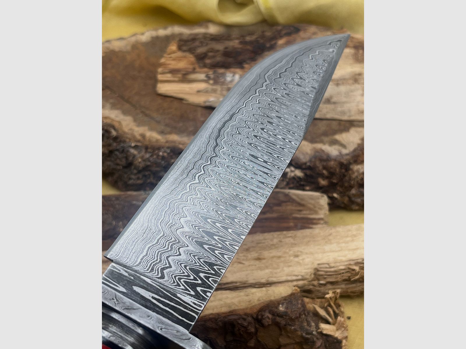 Jagdmesser Damaststahl 