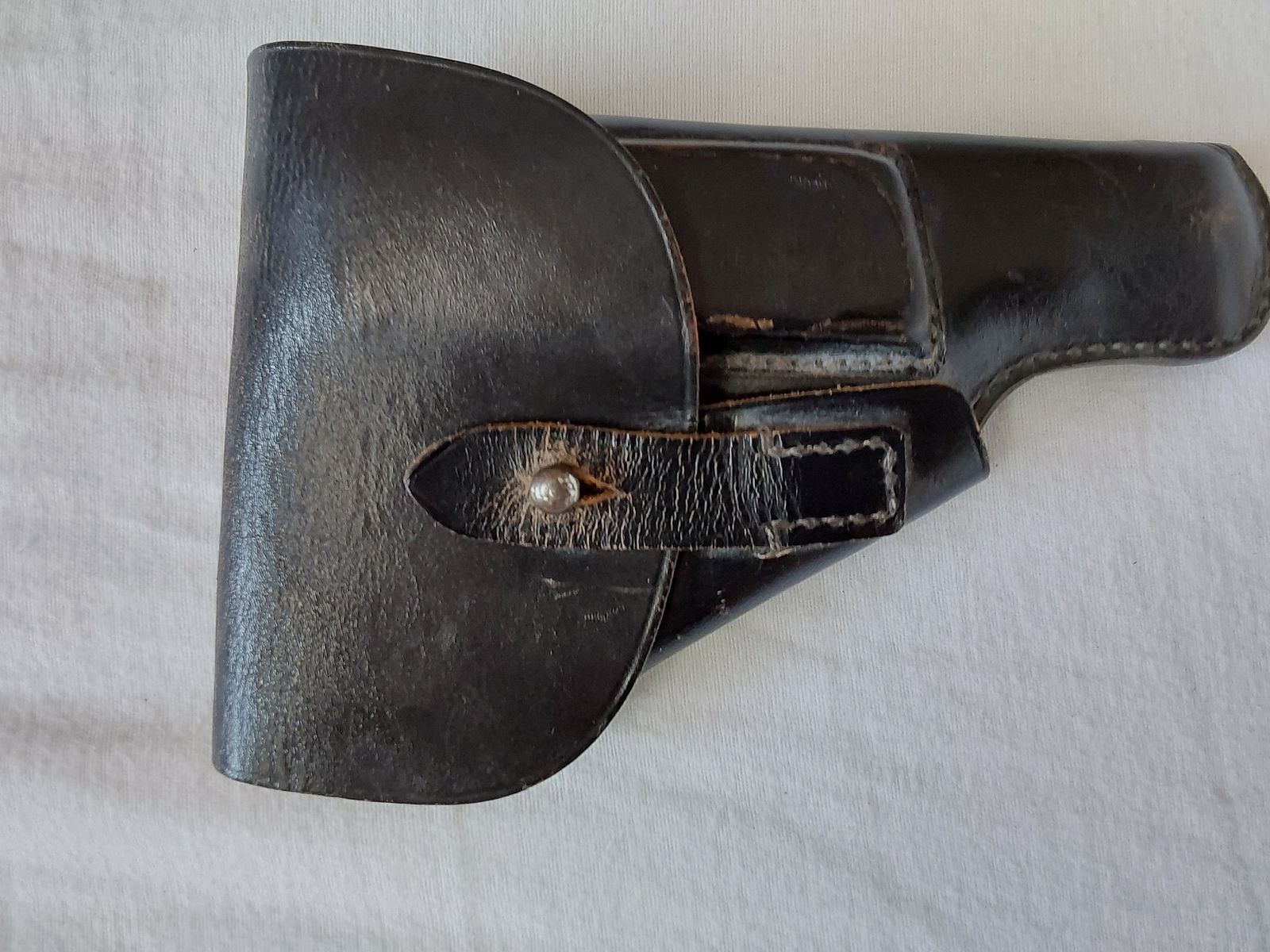 Pistolenholster Futteral Behörden Polizei 60-70er Jahre Leder