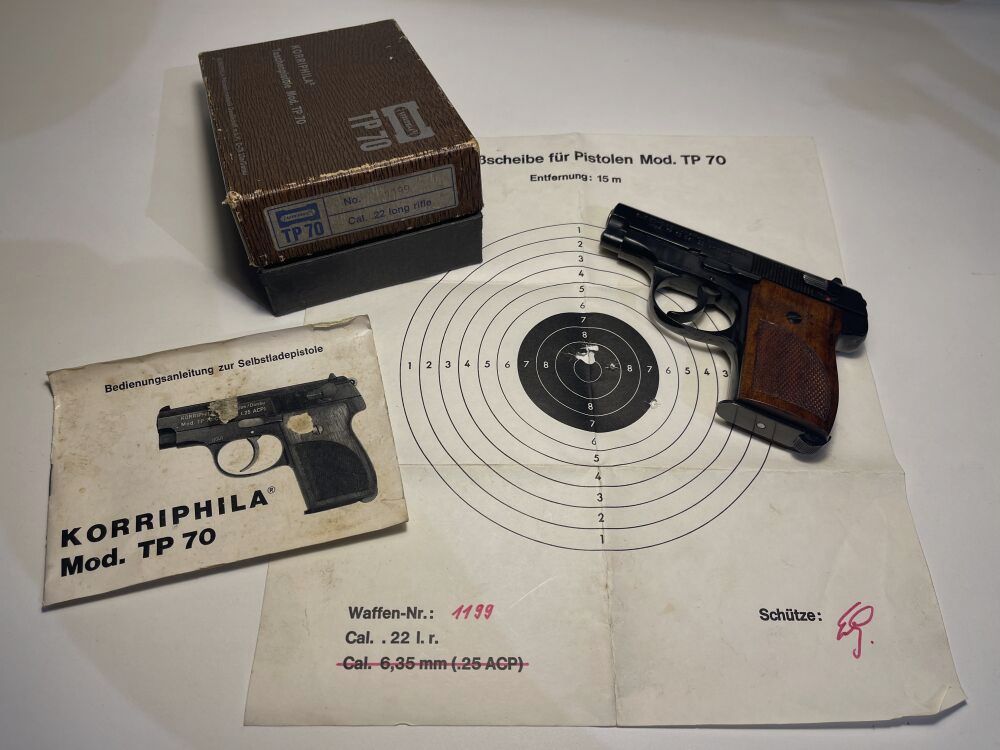 Korriphila TP70 (Budischowsky-Waffen GmbH, Ulm/Donau)
