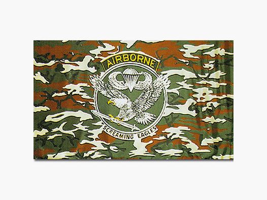 Diverse Flagge Airborne tarn
