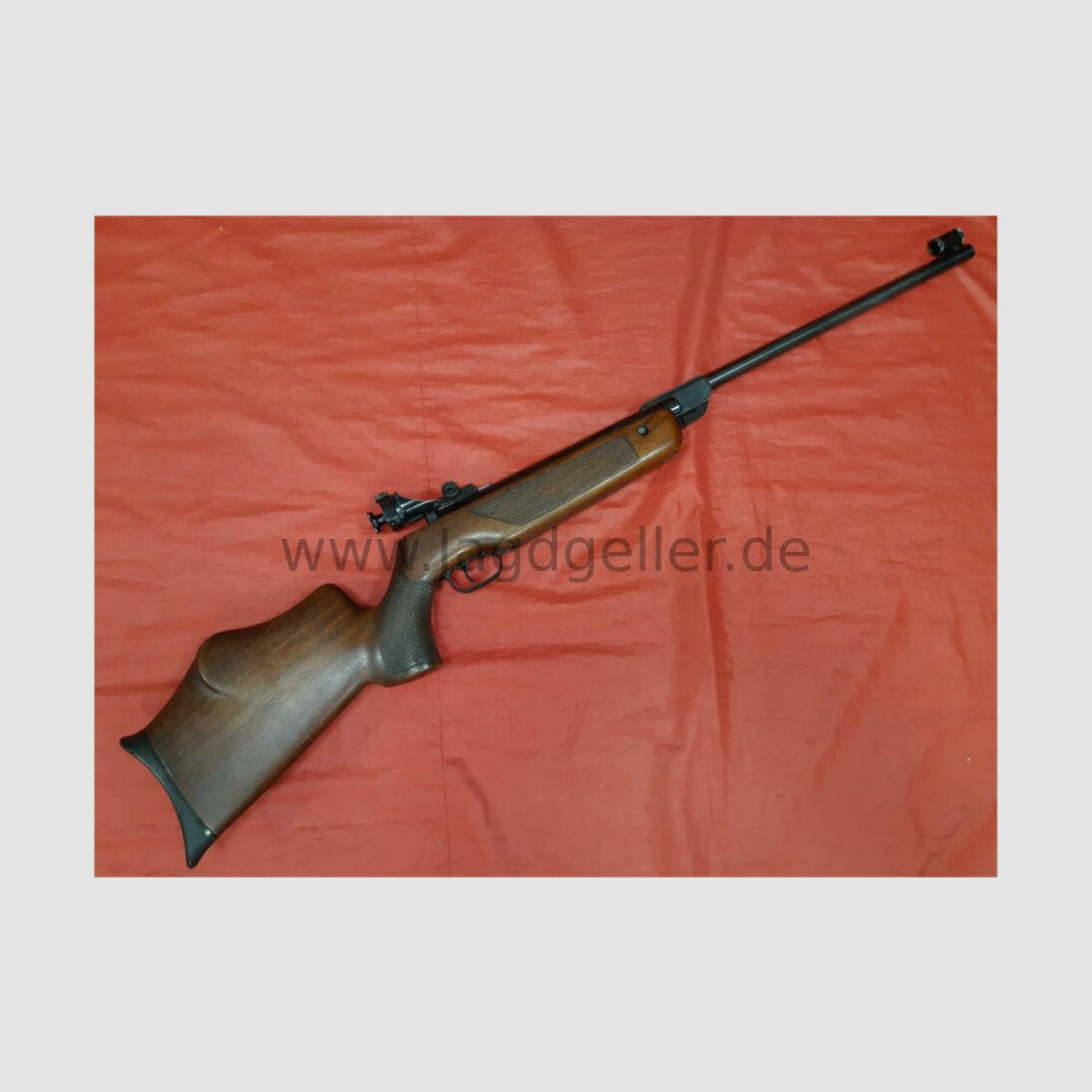 Walther LG55 4,5mm avec crosse tyrolienne