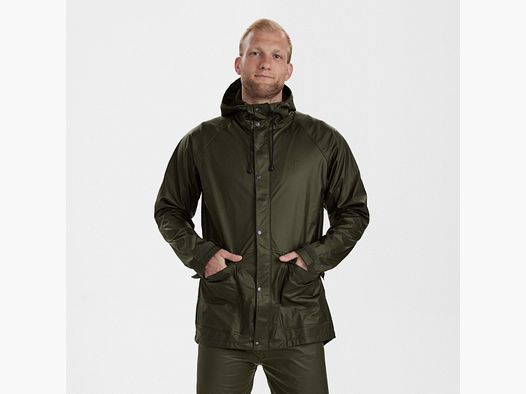 Hurricane Rain Jacket - Art Green - Size: 3XL