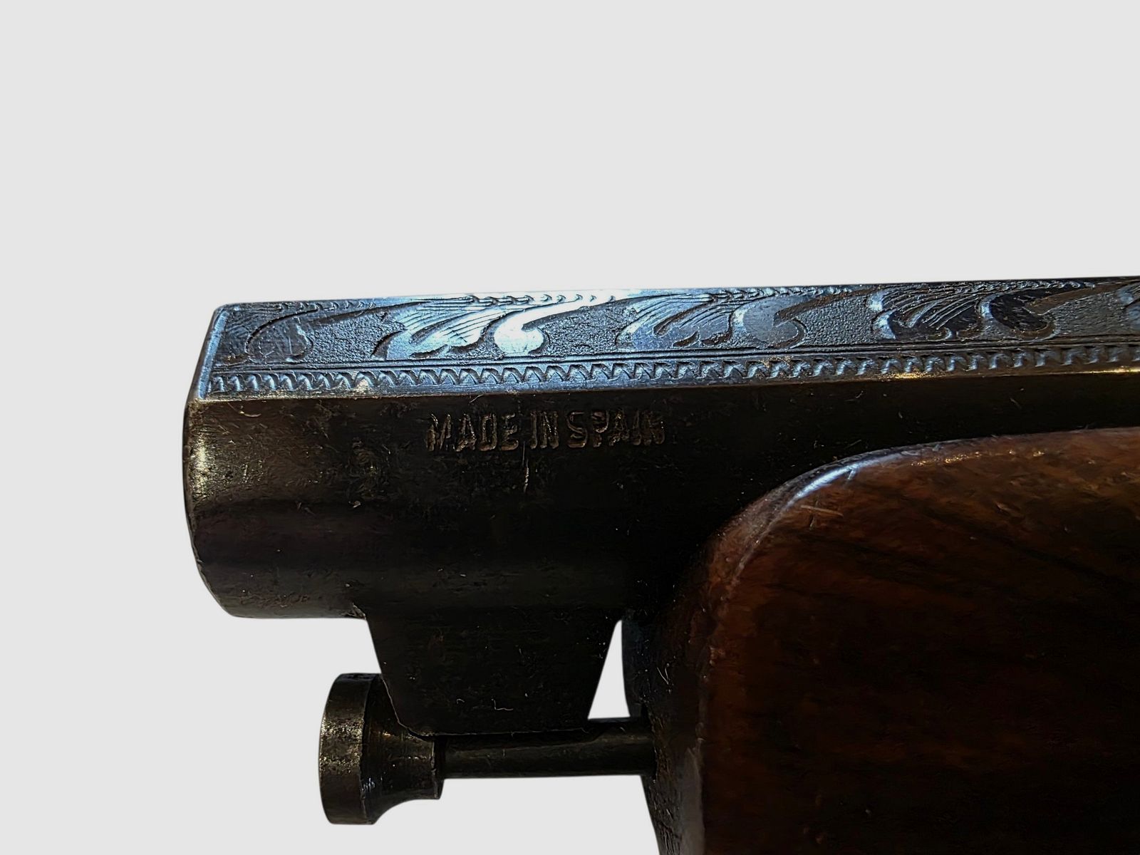Gravierter Derringer-Pistole Philadelphia Kaliber 36 PN Spanien, Bild 3 von 4