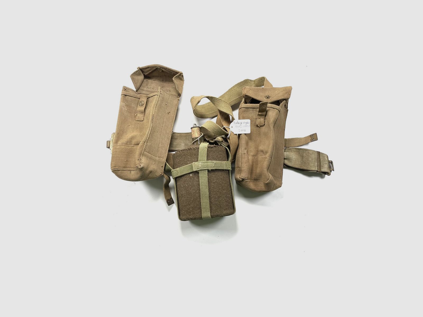 Vollständiger englischer Gurt WW2