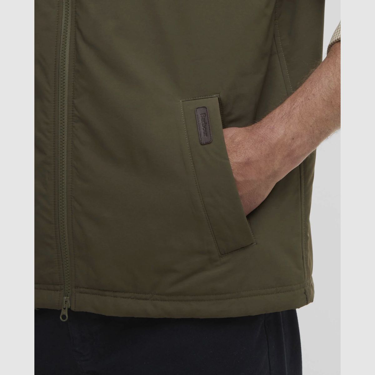 BARBOUR Chaleco Hepscott Olive