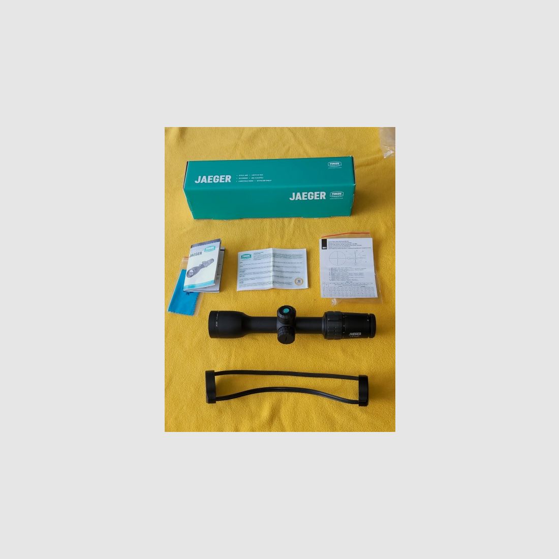 Telescopio Yukon Jaeger 1,5-6x42 con reticolo XO1i