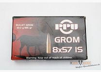 PPU Privi Partizan 8x57 JS 12,0g/185gr GROM 20 Schuß