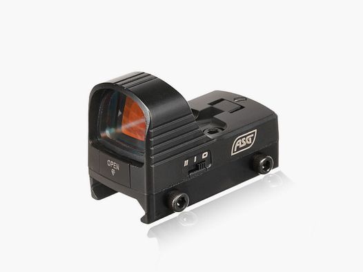 ASG Micro Red Dot Sight Rotpunktvisier mit Montage