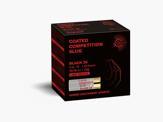 Geco Coated Competition Slug 12/67,5 26gFlintenlaufg. 100er