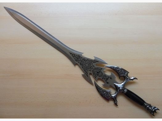 Zwaard van de Duisternis" / "Sword of Darkness" replica? Fantasy kunstenaar Kit Rae Kilgorin / "Het verhaal van de zwaarden van de ouden"?