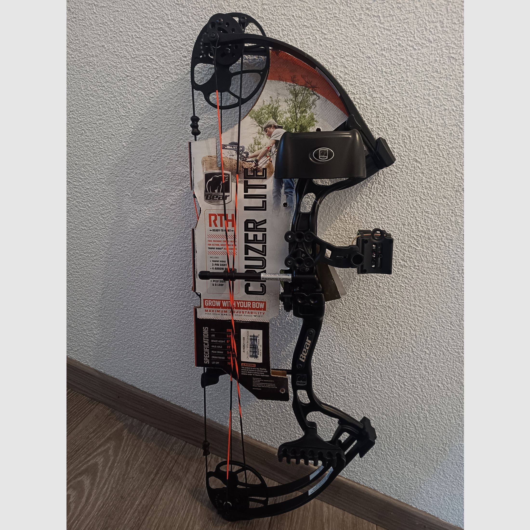 Compound bow BEAR Cruizer Lite RTH new! Sport bow