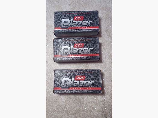 CCI Blazer Aluminium .45 Colt 200GR JHP 50 Patronen