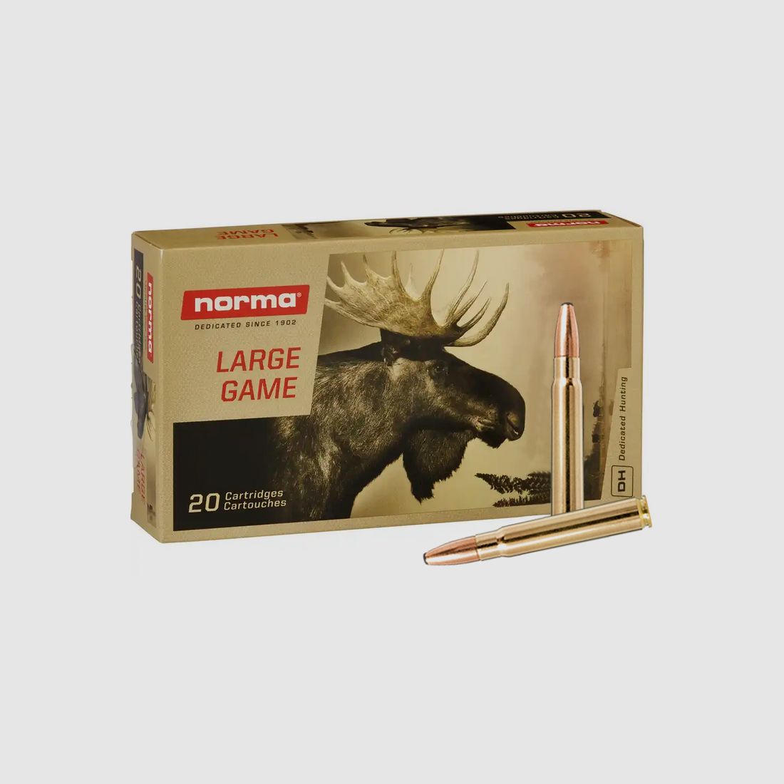 NORMA 9,3X62 285 GRS / 18,5 G ORYX 20 PCS, image 1 sur 3
