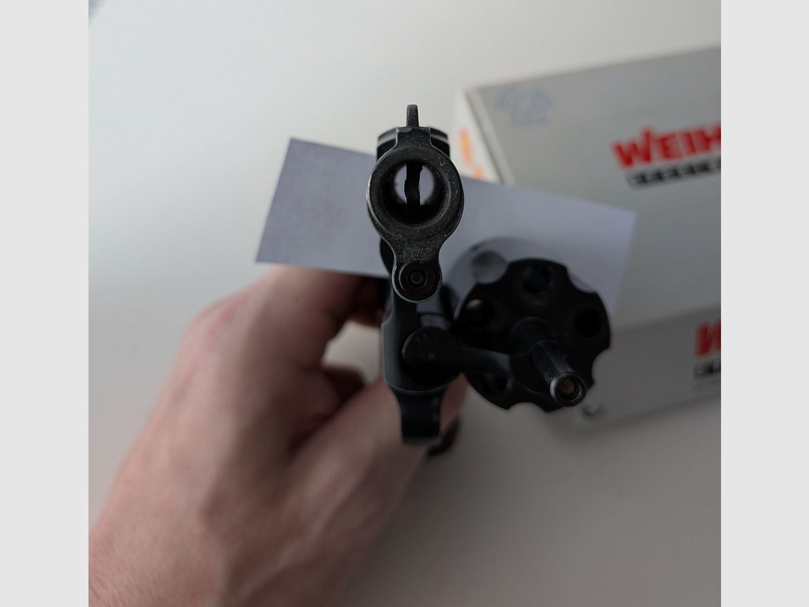 Arminius Weihrauch HW37 ++ Alte PTB 547++ Holzgriffe Schreckschuss Revolver 9mm Knall HW 37