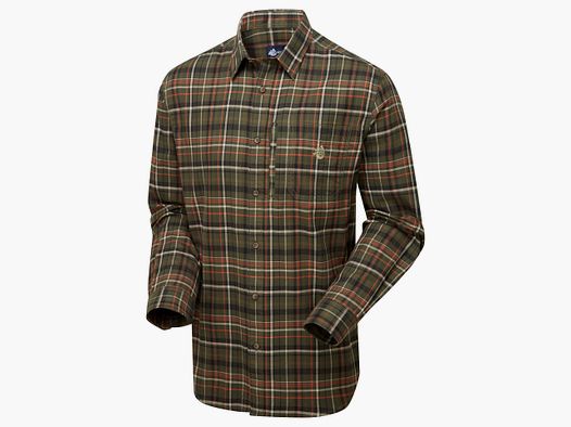 ShooterKing Lodge Flannel Hemd Groen/Oranje