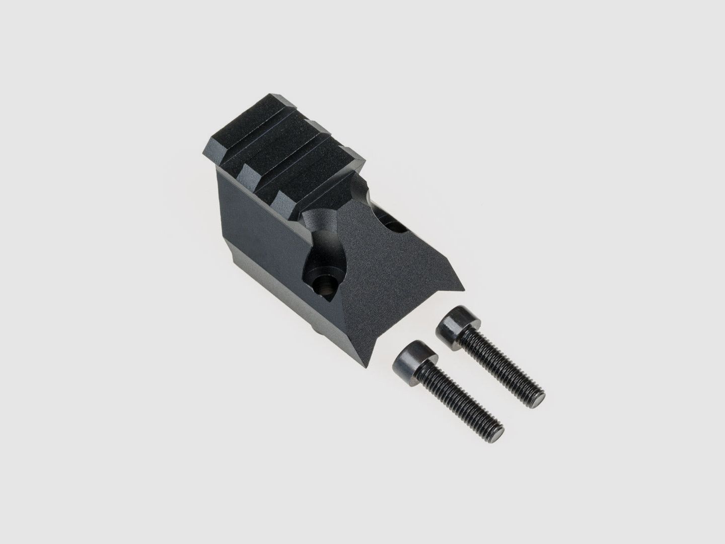 Adapter kolby | CNC ALU | czarny anodowany | Huben GK1