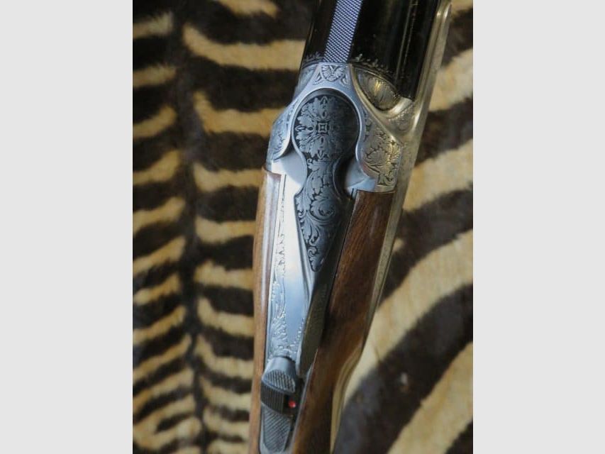 Bockdoppelflinte RIZZINI Artemis Steel Kal. 28/76 Läufe 76 cm 5 Chokes falscher Körper, Bild 8 von 11