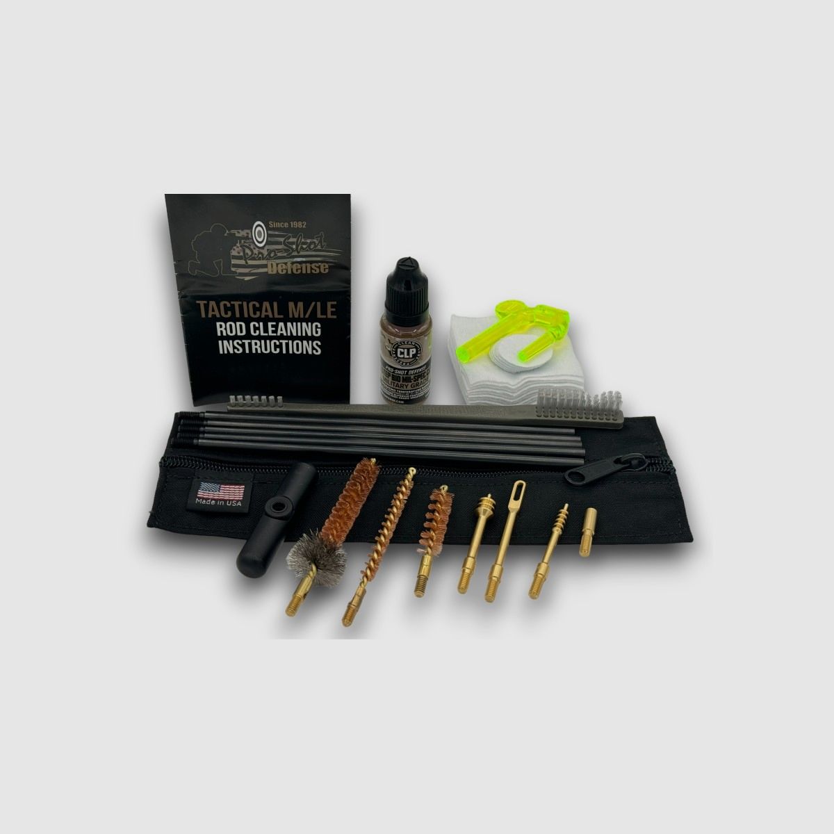 Juego de limpieza Ruck 5.56mm/9mm negro