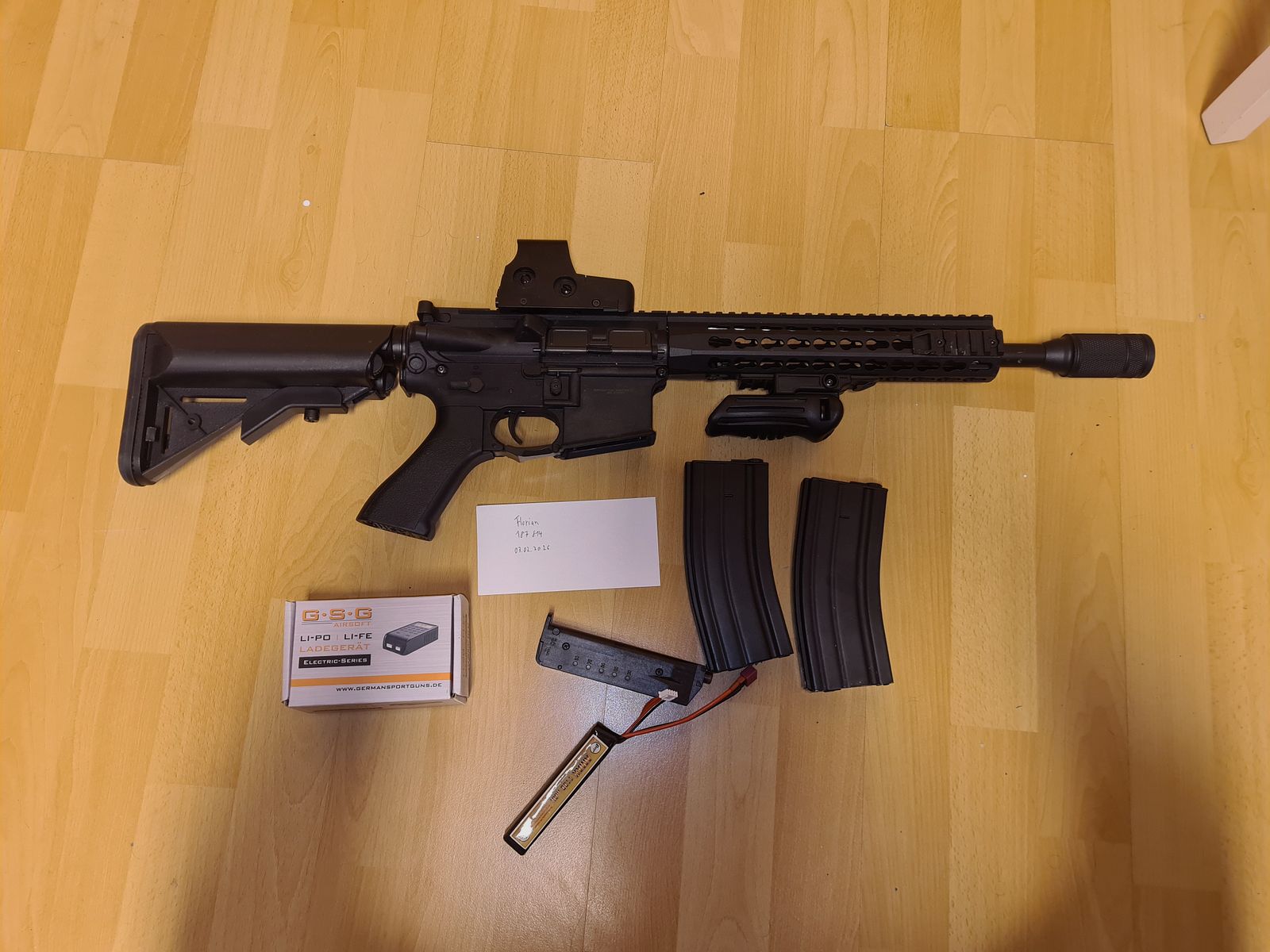 Verkleinerung meiner Airsoft-Sammlung